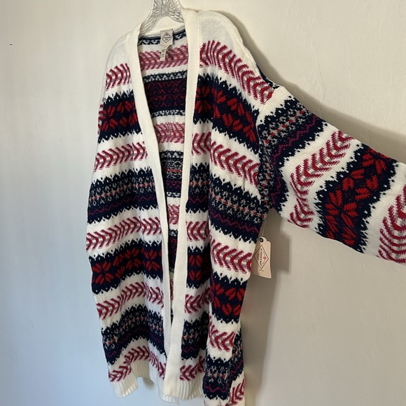 NWT St. John’s Bay Open Front Sweater - Picture 5 of 7